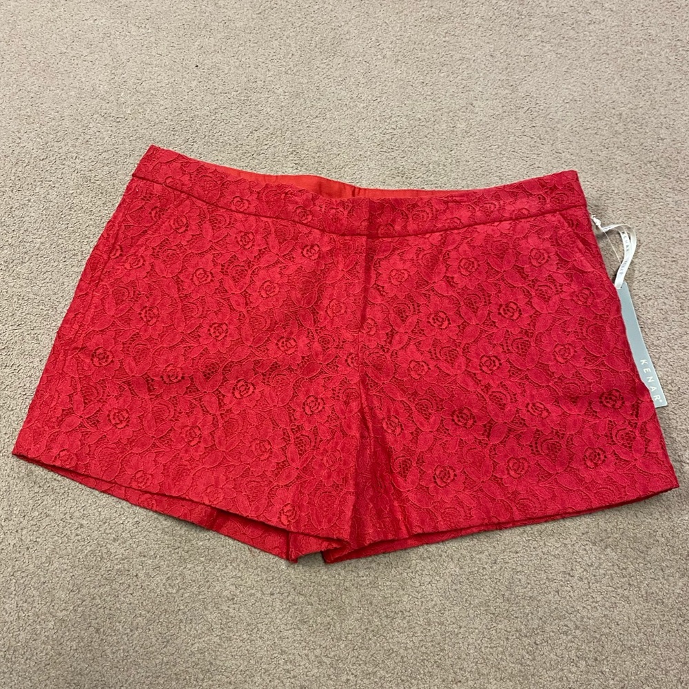 Red shorts